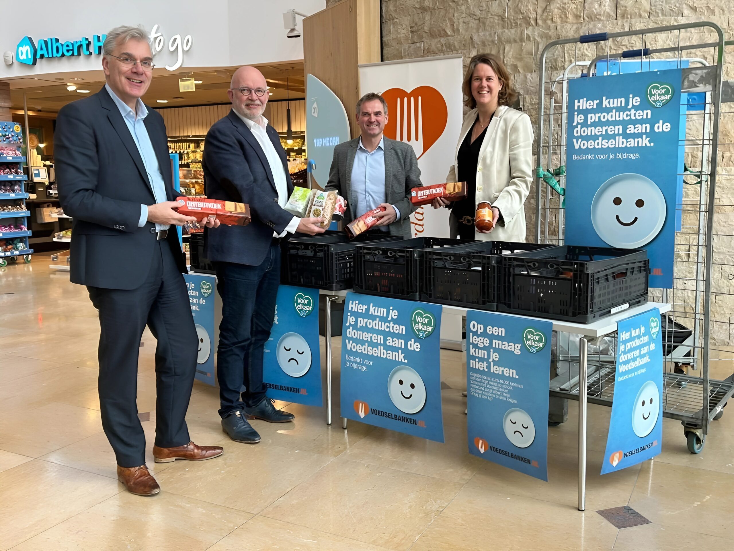 Albert Heijn helpt Voedselbanken Nederland om beter eten bereikbaar te maken